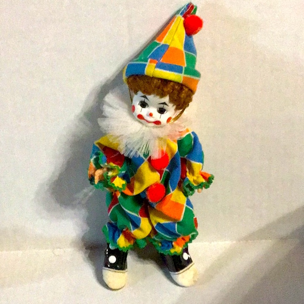 Madame Alexander clown doll